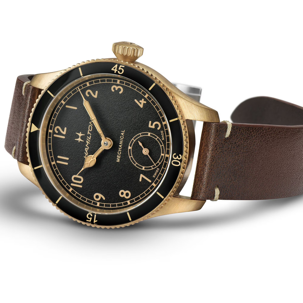 Relógio Hamilton Khaki Aviation Pilot Pioneer Mecanico 43mm - H76709530