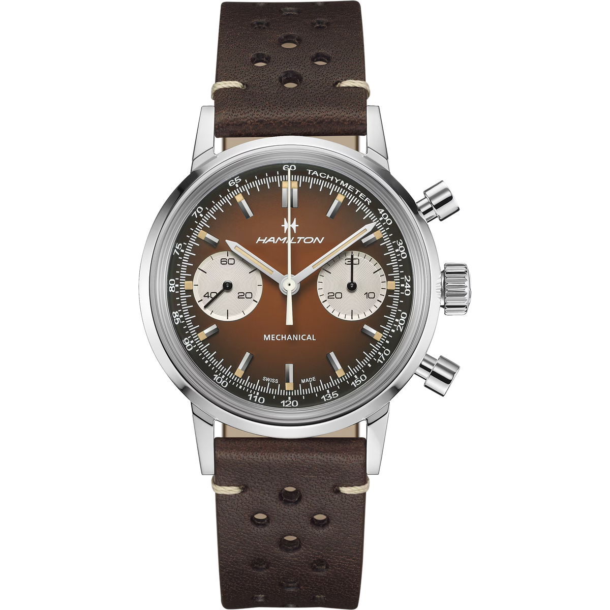 Relógio Hamilton American Classic Intra-matic Chronograph H 40mm - H38429591