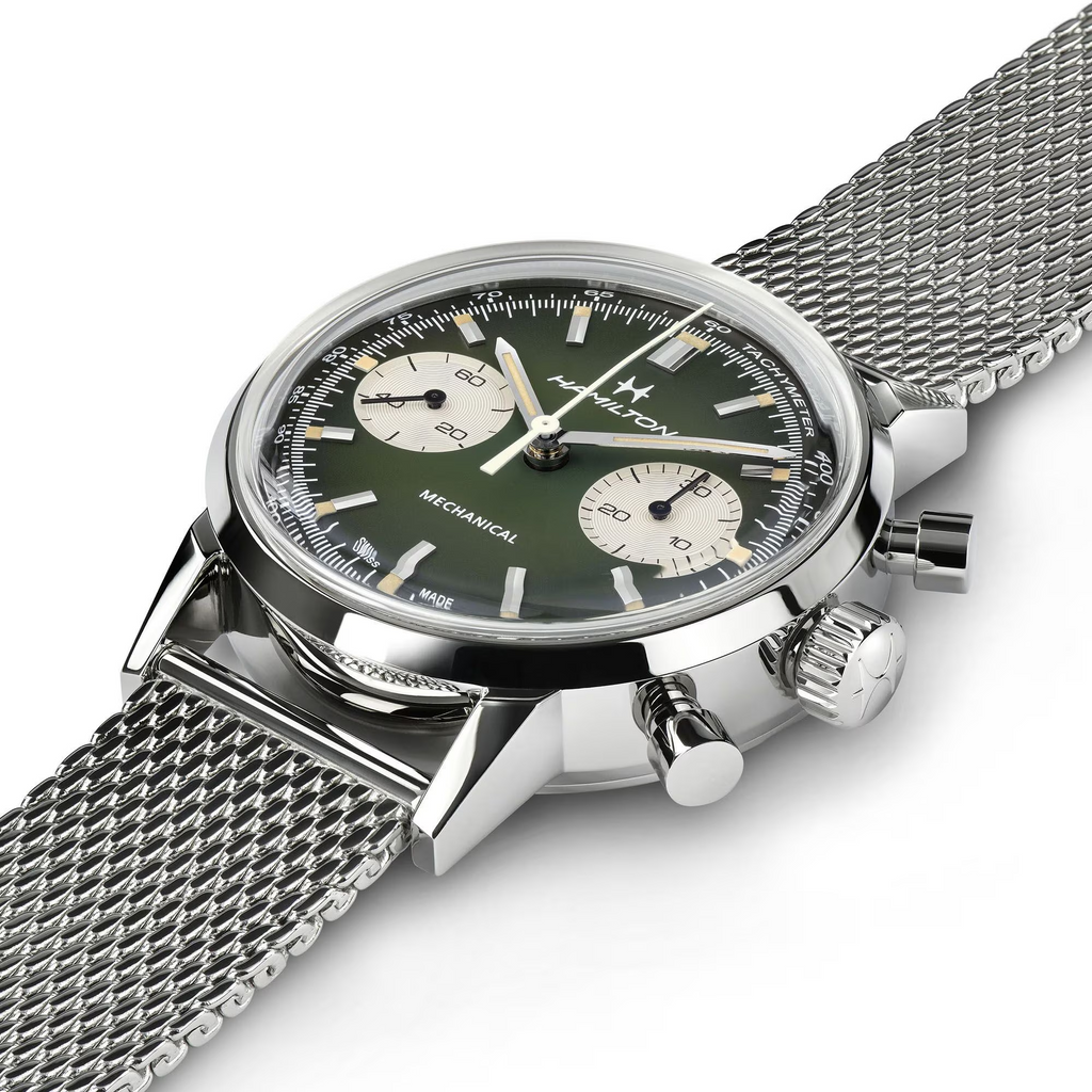Relógio Hamilton American Classic Intra-matic Chronograph H 40mm - H38429861