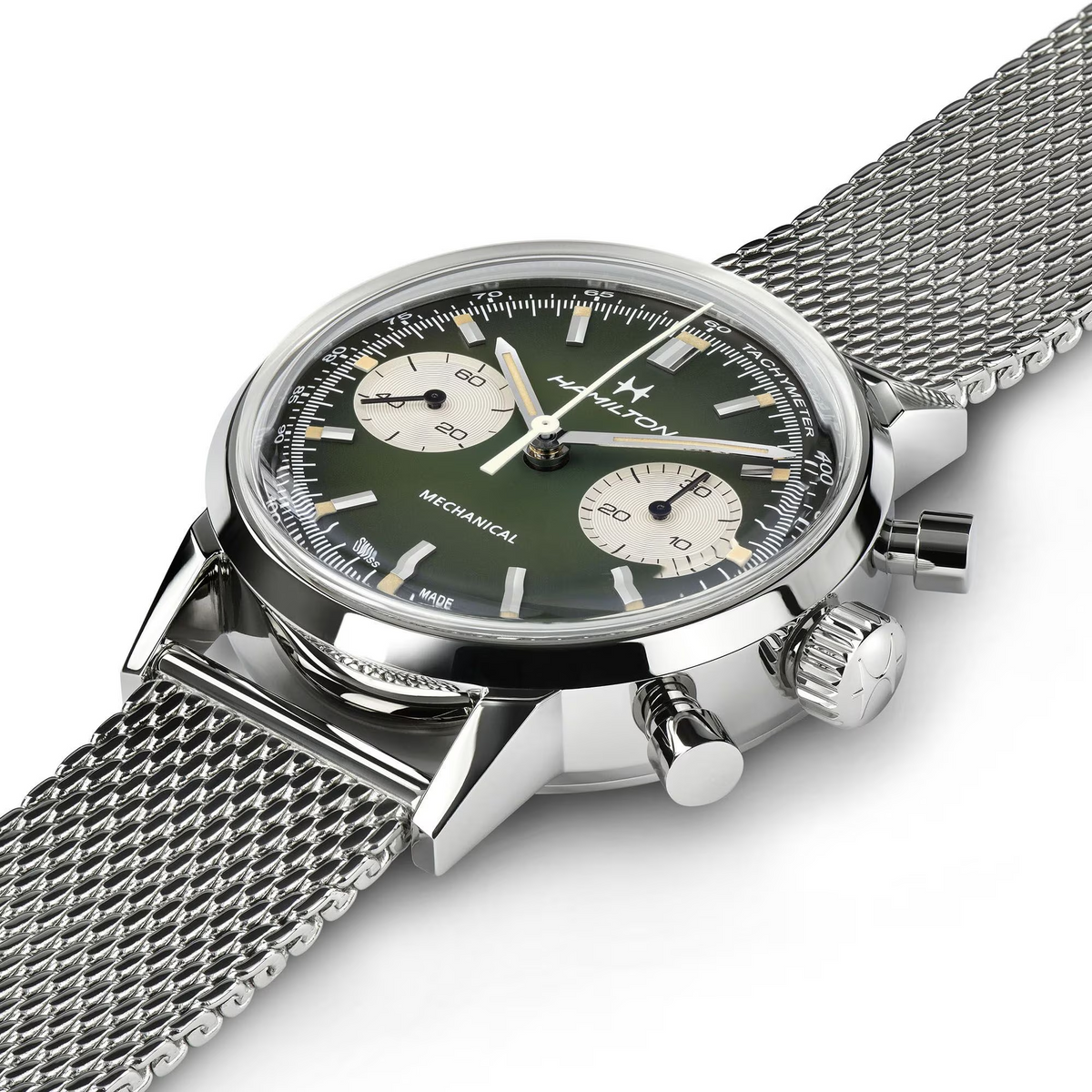 Relógio Hamilton American Classic Intra-matic Chronograph H 40mm - H38429861