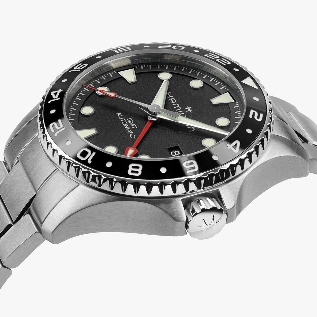 Relógio Hamilton Khaki Navy Scuba Auto GMT 43mm - H82555130
