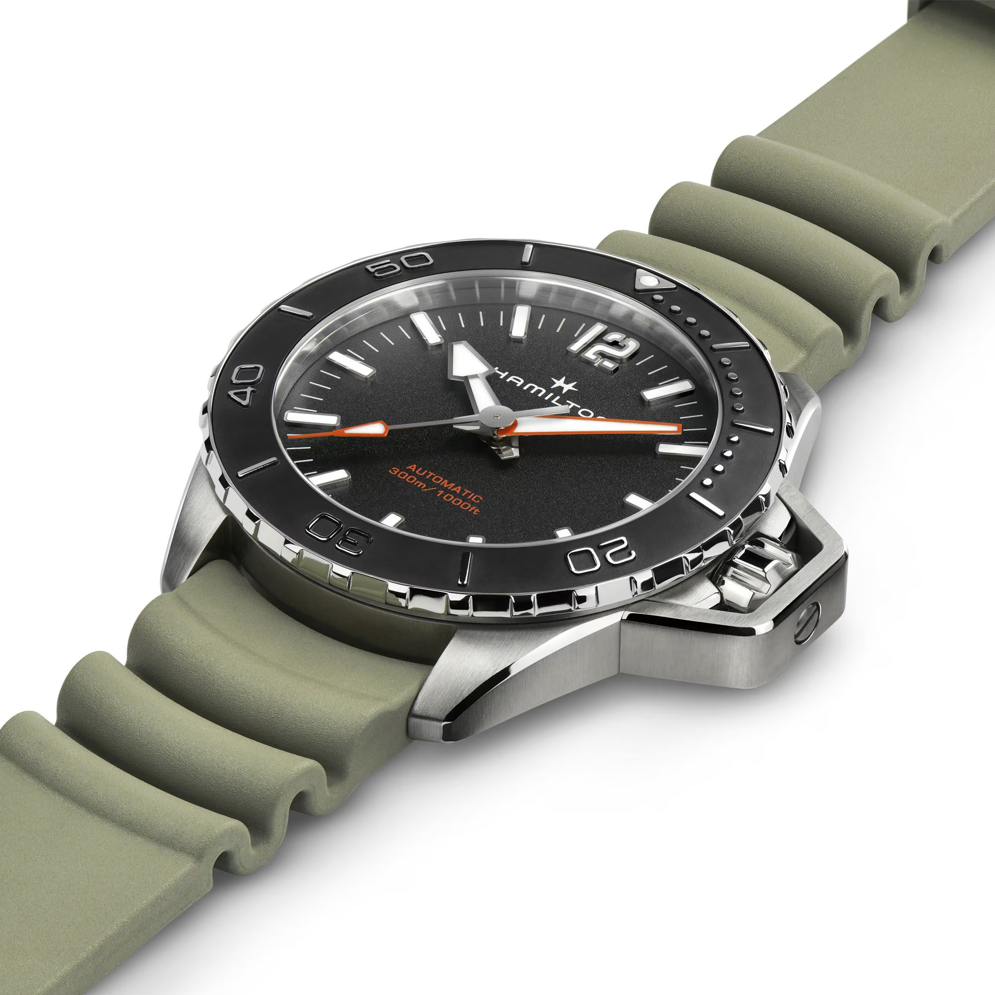Relógio Hamilton Khaki Navy Frogman Auto 46mm - H77825331