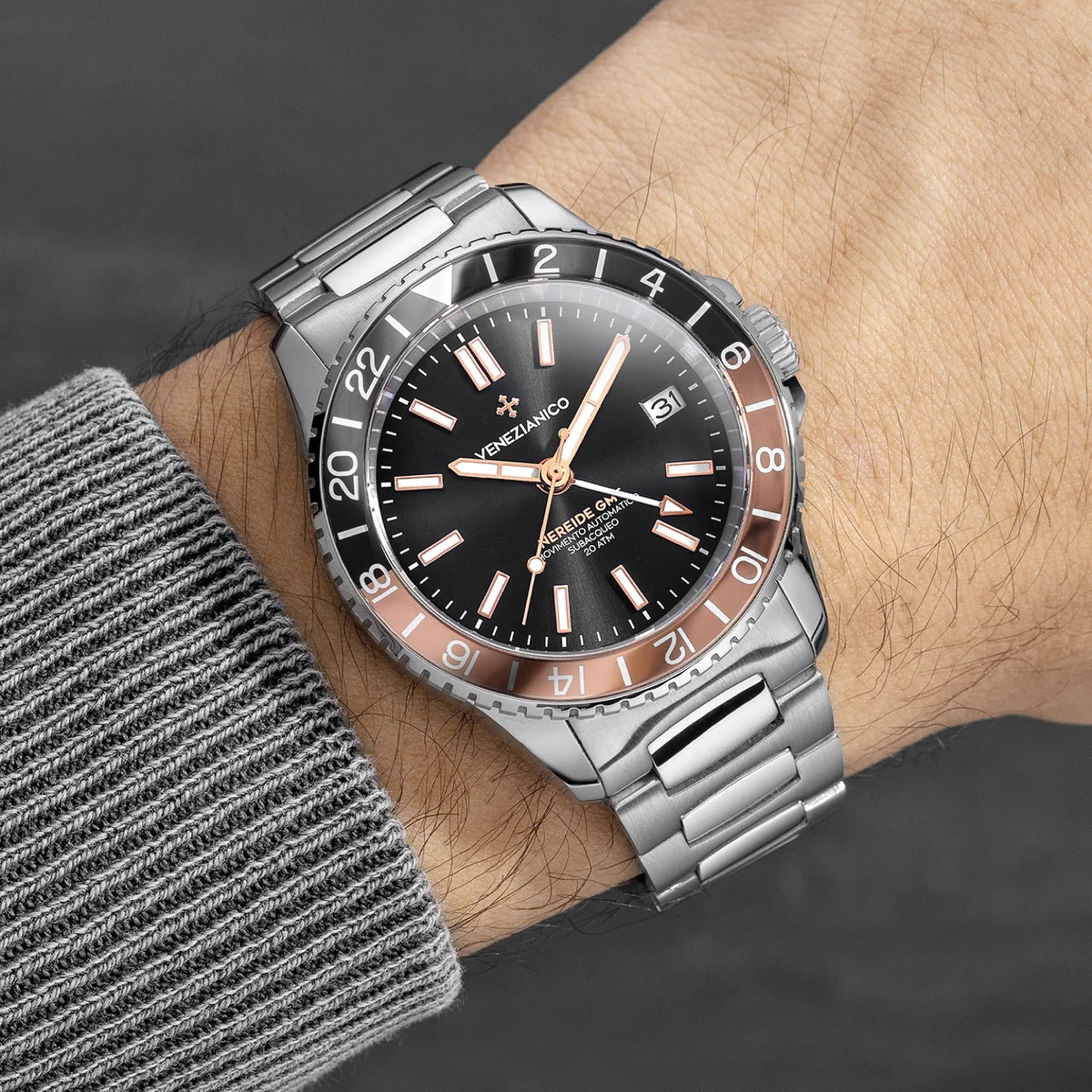 Venezianico Nereide GMT Watch - 3521504C