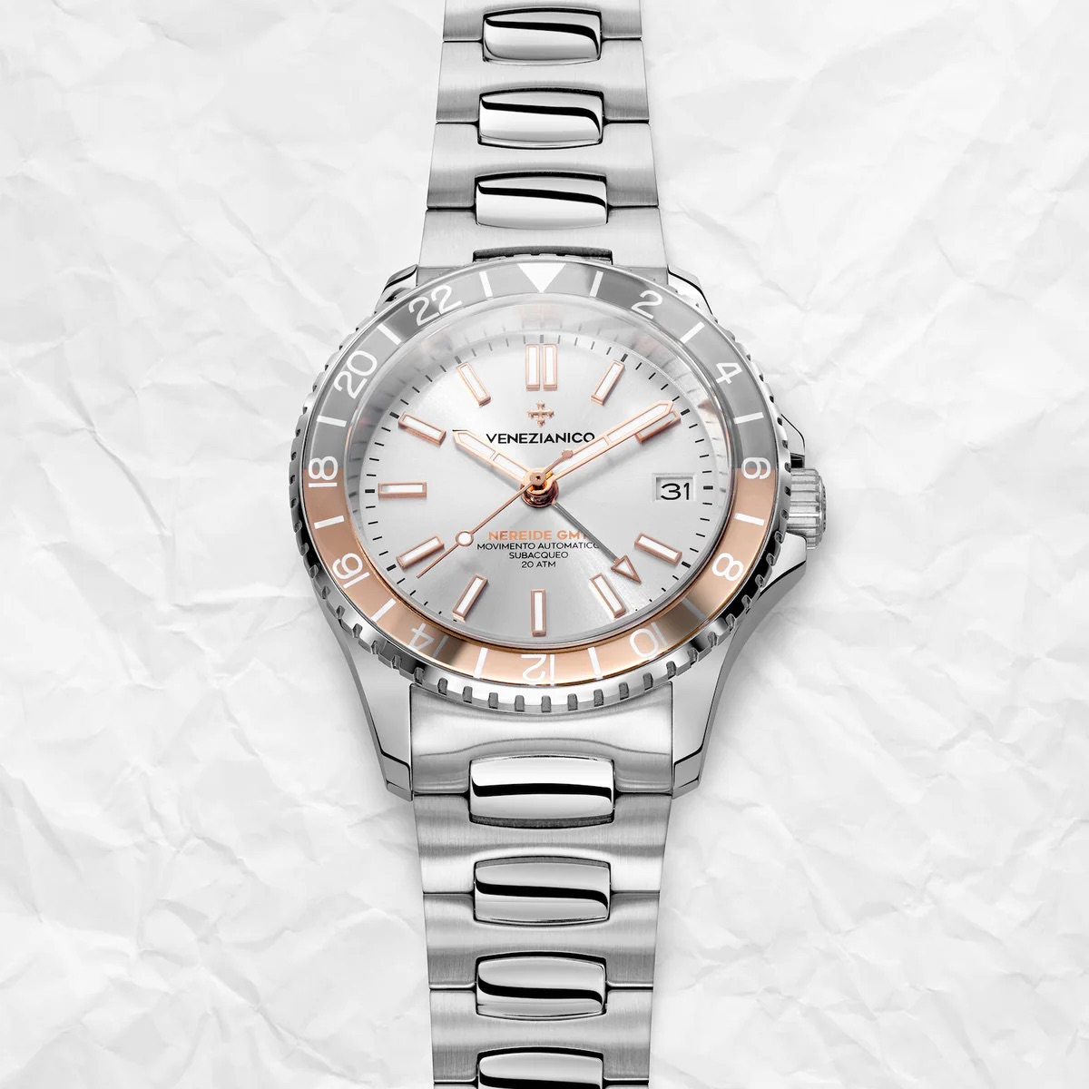 Venezianico Nereide GMT Watch - 3521503C