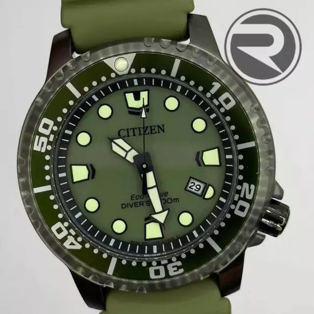 Citizen Aqualand Marine Green Watch - BN0157-11X