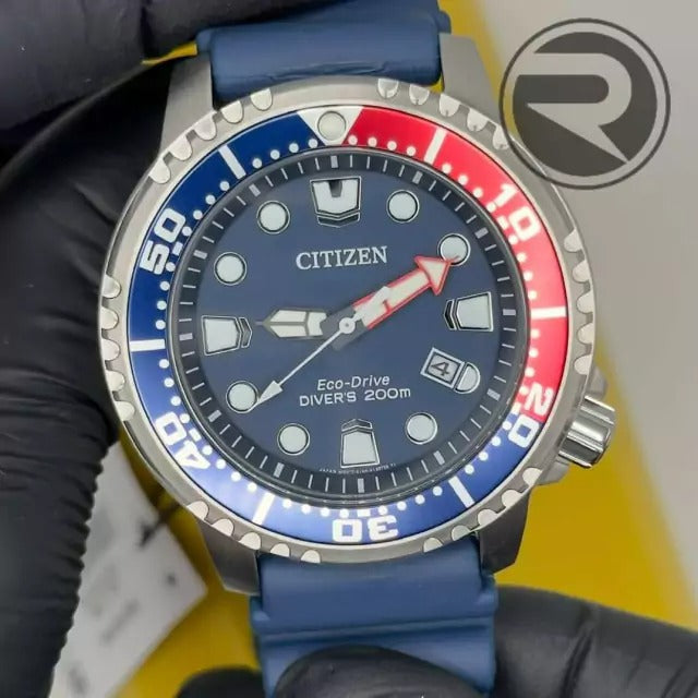 Relógio Citizen Aqualand Marine Pepsi - BN0168-06L