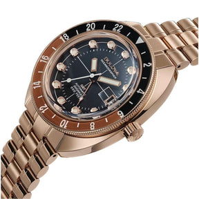 Relógio Bulova Oceanographer Devil Diver GMT Automático Rose 97B215