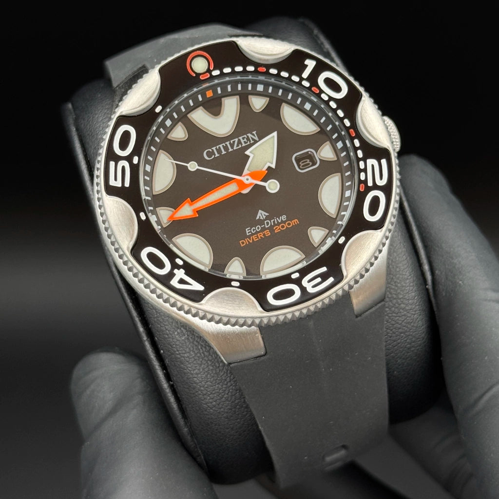 Relogio Citizen New Orca Preto - BN0230-04E