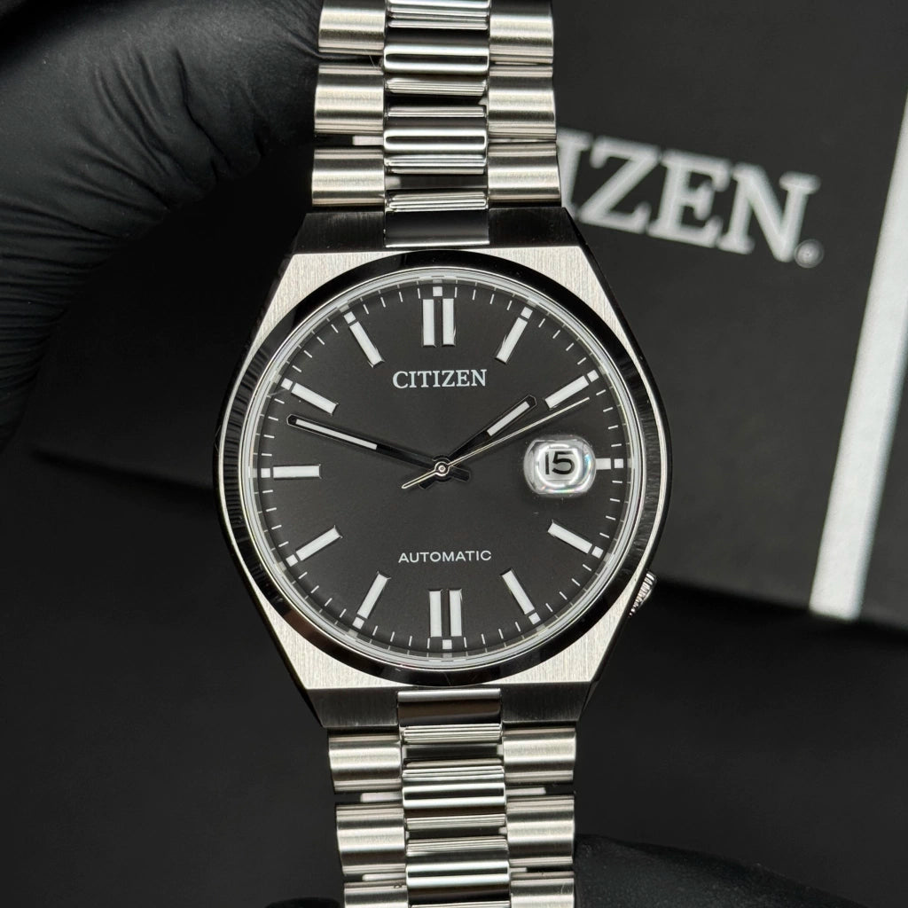 Relógio Citizen Automatic Tsuyosa Preto - NJ0150-81E
