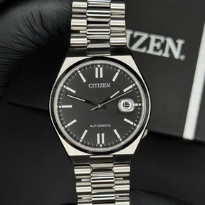 Relógio Citizen Automatic Tsuyosa Preto - NJ0150-81E