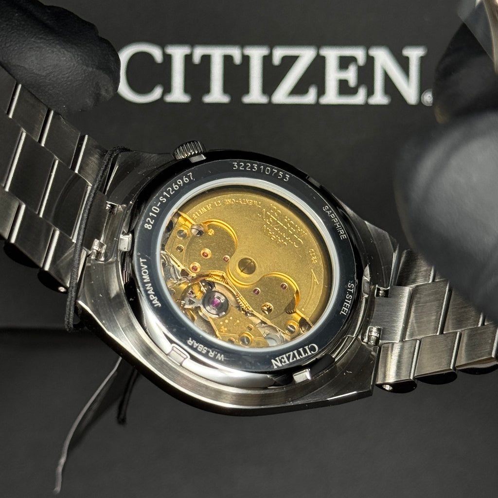 Reloj Citizen Automatic Tsuyosa Negro - NJ0150-81E