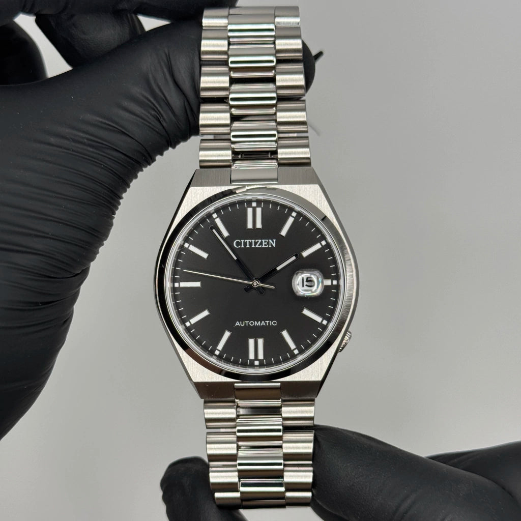 Relógio Citizen Automatic Tsuyosa Preto - NJ0150-81E