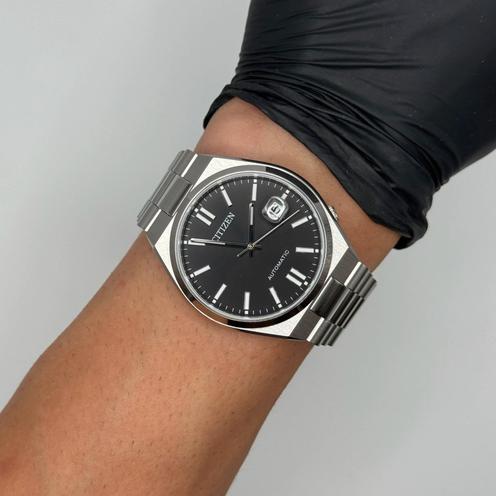 Relógio Citizen Automatic Tsuyosa Preto - NJ0150-81E