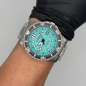 Relógio Citizen Automatic Urban Azul - NJ0170-83X