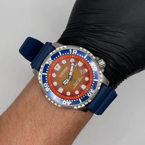 Relógio Citizen Aqualand Marine Laranja - BN0169-03X