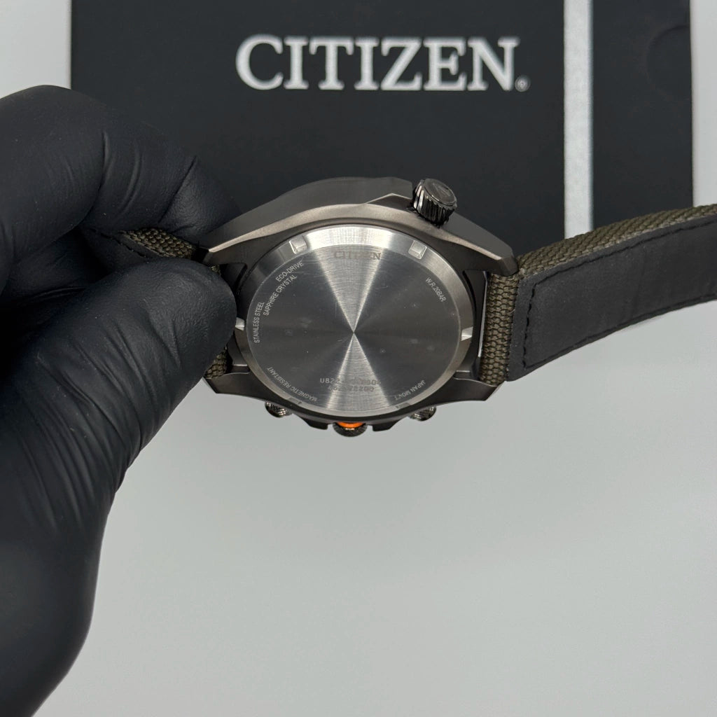 Relógio Citizen Eco Drive Land - JV1005-02w