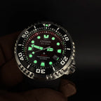 Reloj Citizen Aqualand Marine 300m Rojo E365 - BN1024-01z