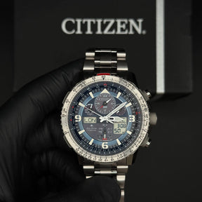 Relógio Citizen Skyhawk Super Titanium - JY8100-80L