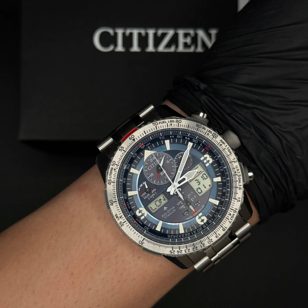 Citizen Skyhawk Super Titanium Watch - JY8100-80L