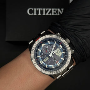 Relógio Citizen Skyhawk Super Titanium - JY8100-80L