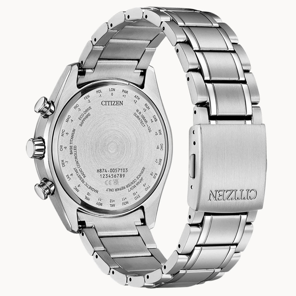 Relógio Citizen Radio Controlled Tsuki-yomi MoonPhase - BY1010-81H