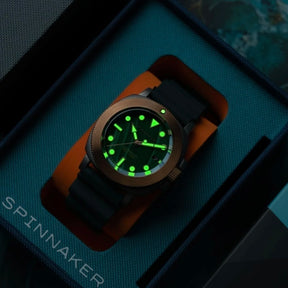 Relógio Spinnaker Hull Titanium Lapidary Automático Limited Edition SP-5145-02