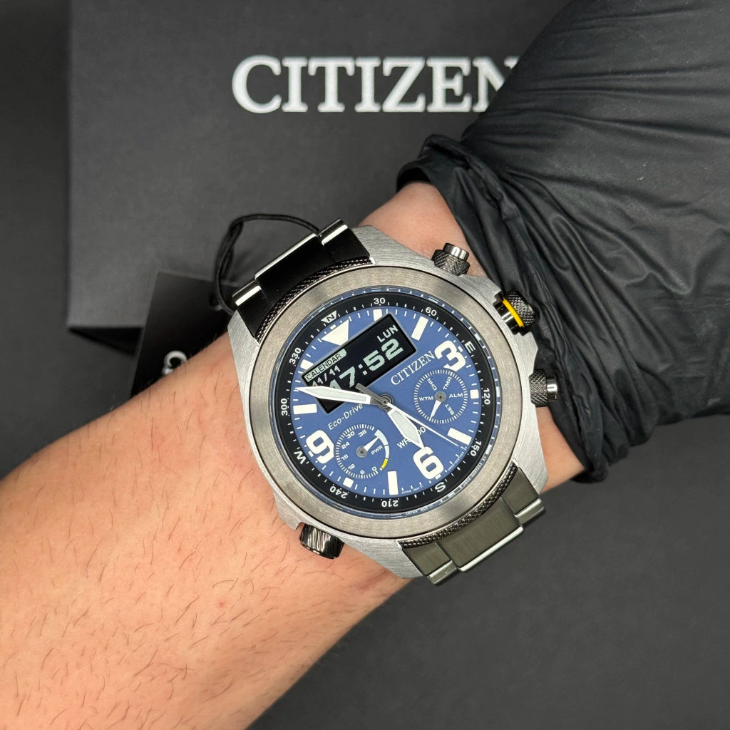 Relógio Citizen Eco Drive Land - JV1006-51l