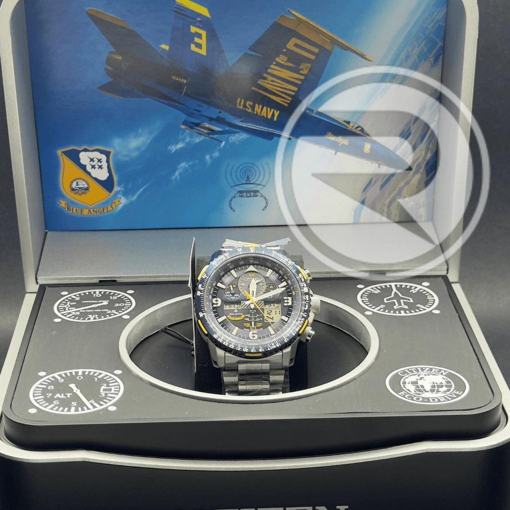 Relógio Citizen Radio Controlled - Blue Angels JY8078-52L