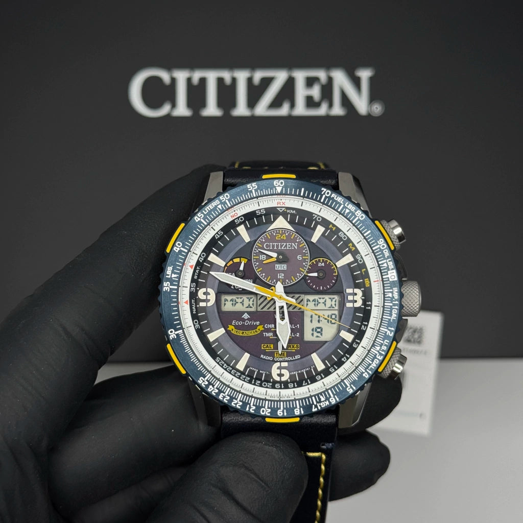 Relógio Citizen Radio Controlled - Blue Angels JY8078-01l