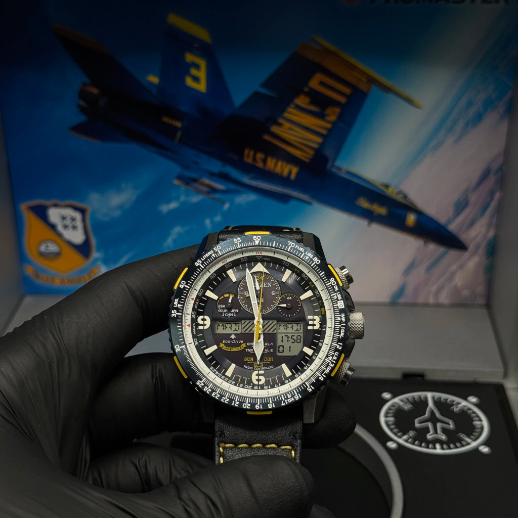 Relógio Citizen Radio Controlled - Blue Angels JY8078-01l