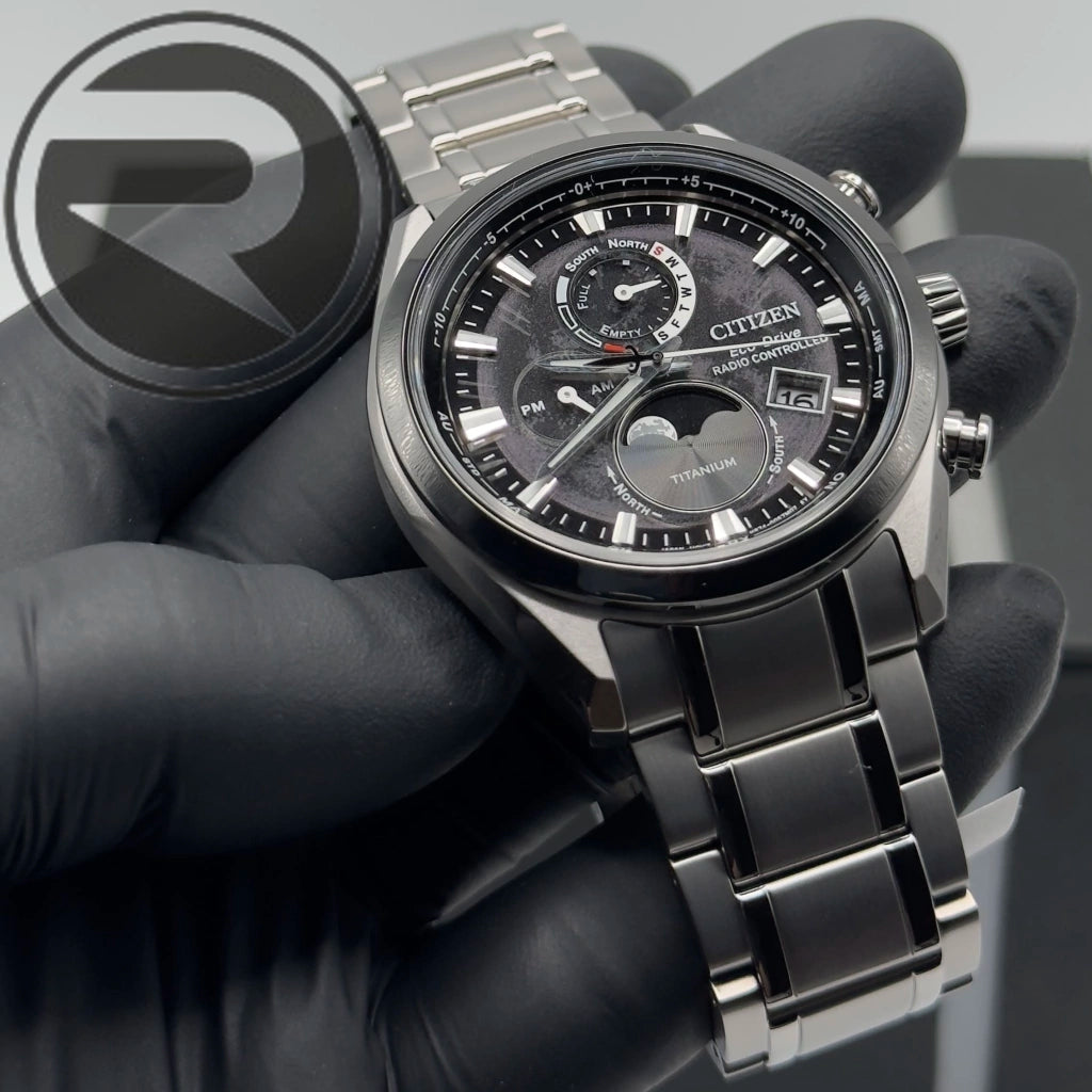 Reloj Citizen Radio Controlled Tsuki-yomi MoonPhase - BY1018-80e