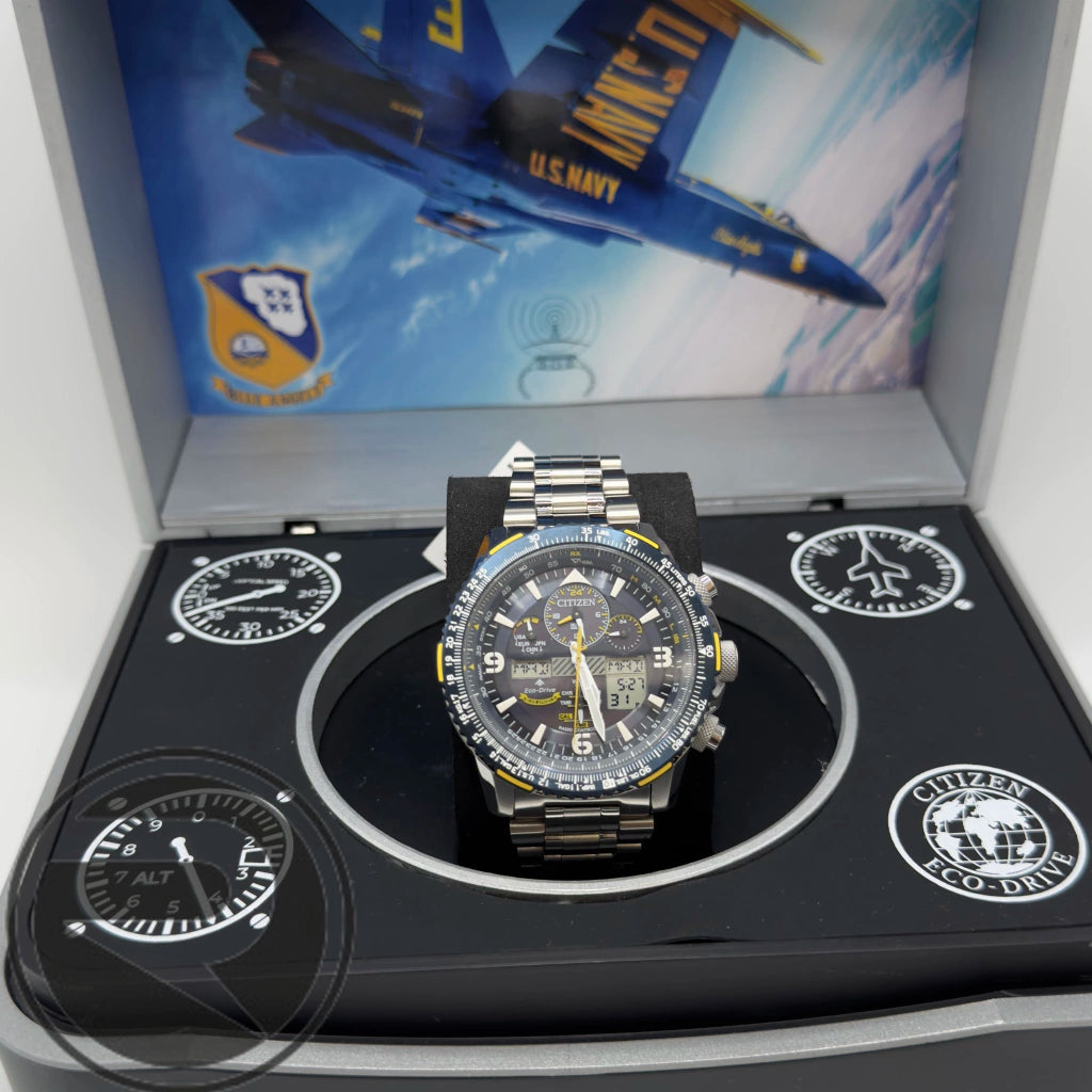 Relógio Citizen Radio Controlled - Blue Angels JY8078-52L