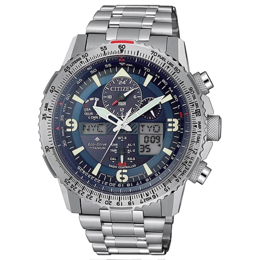 Relógio Citizen Skyhawk Super Titanium - JY8100-80L