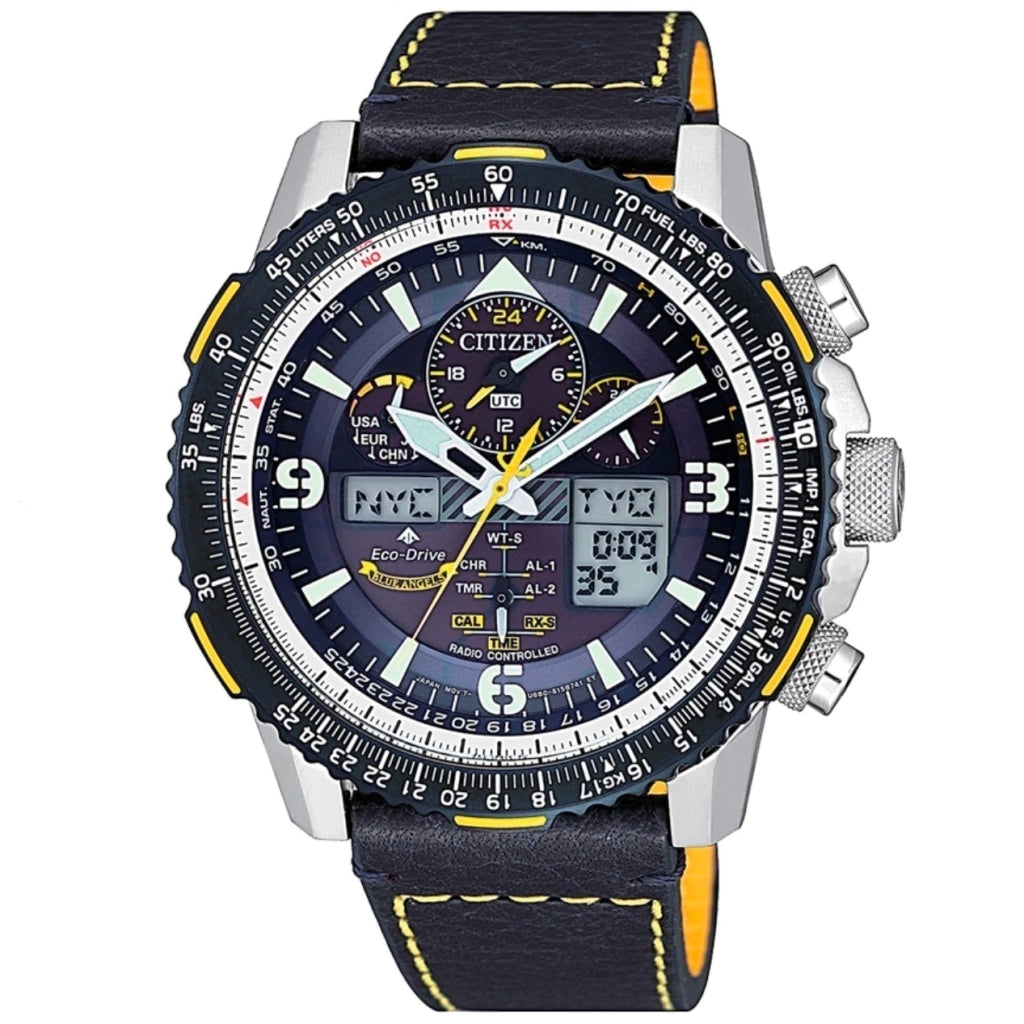 Relógio Citizen Radio Controlled - Blue Angels JY8078-01l