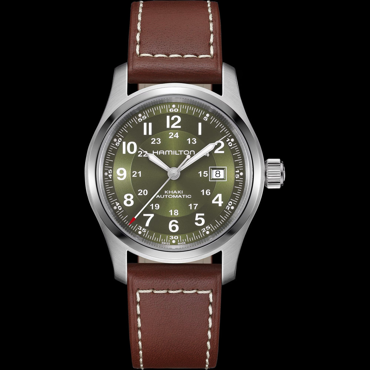 Relógio Hamilton Khaki Field Automático 42mm - H70605560