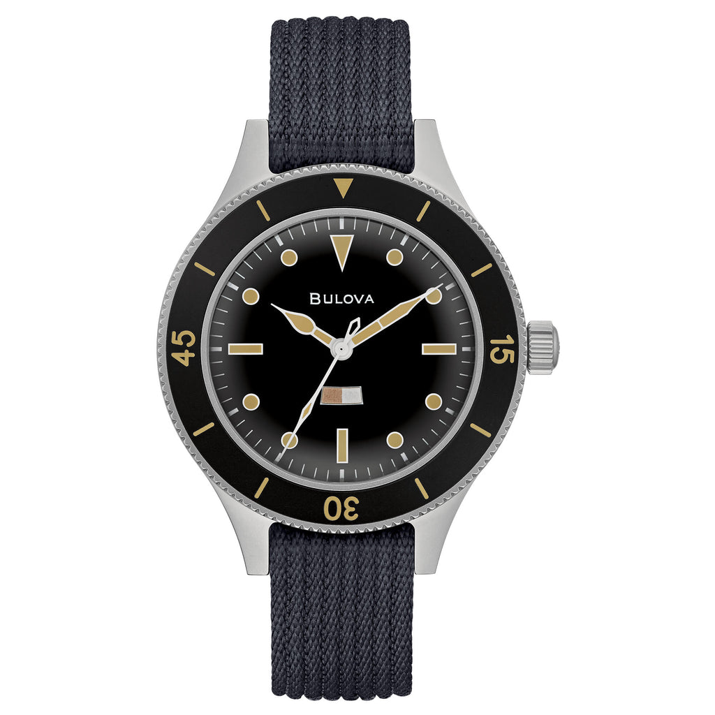 Reloj Bulova Mil Ship Automático - 98A266