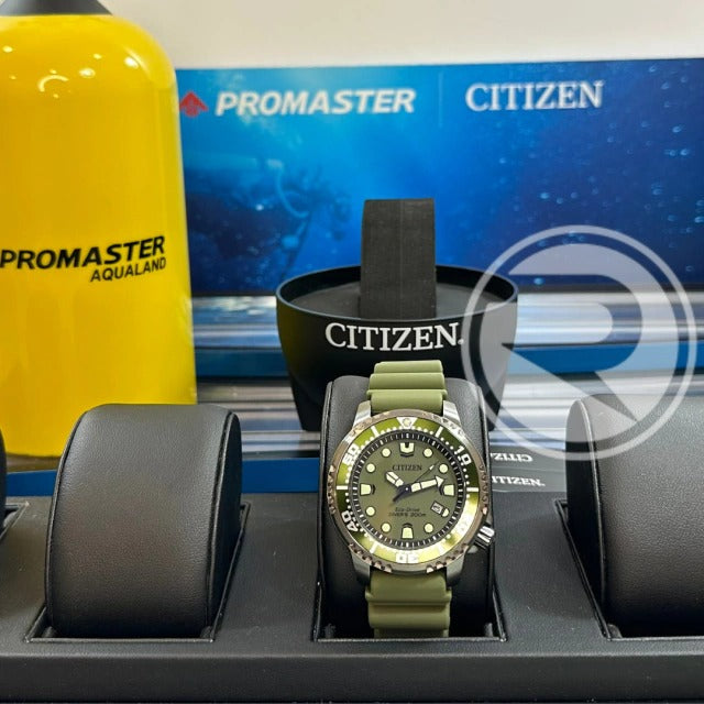 Reloj Citizen Aqualand Marine Verde - BN0157-11X
