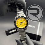 Citizen Automatic Urban Yellow Watch - NJ0170-83Z