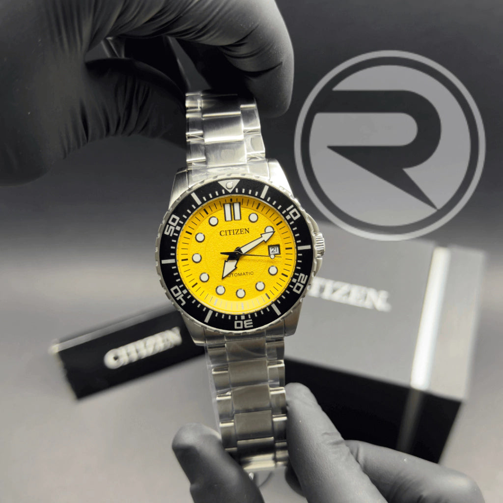Citizen Automatic Urban Yellow Watch - NJ0170-83Z