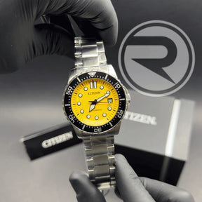 Relógio Citizen Automatic Urban Amarelo - NJ0170-83Z