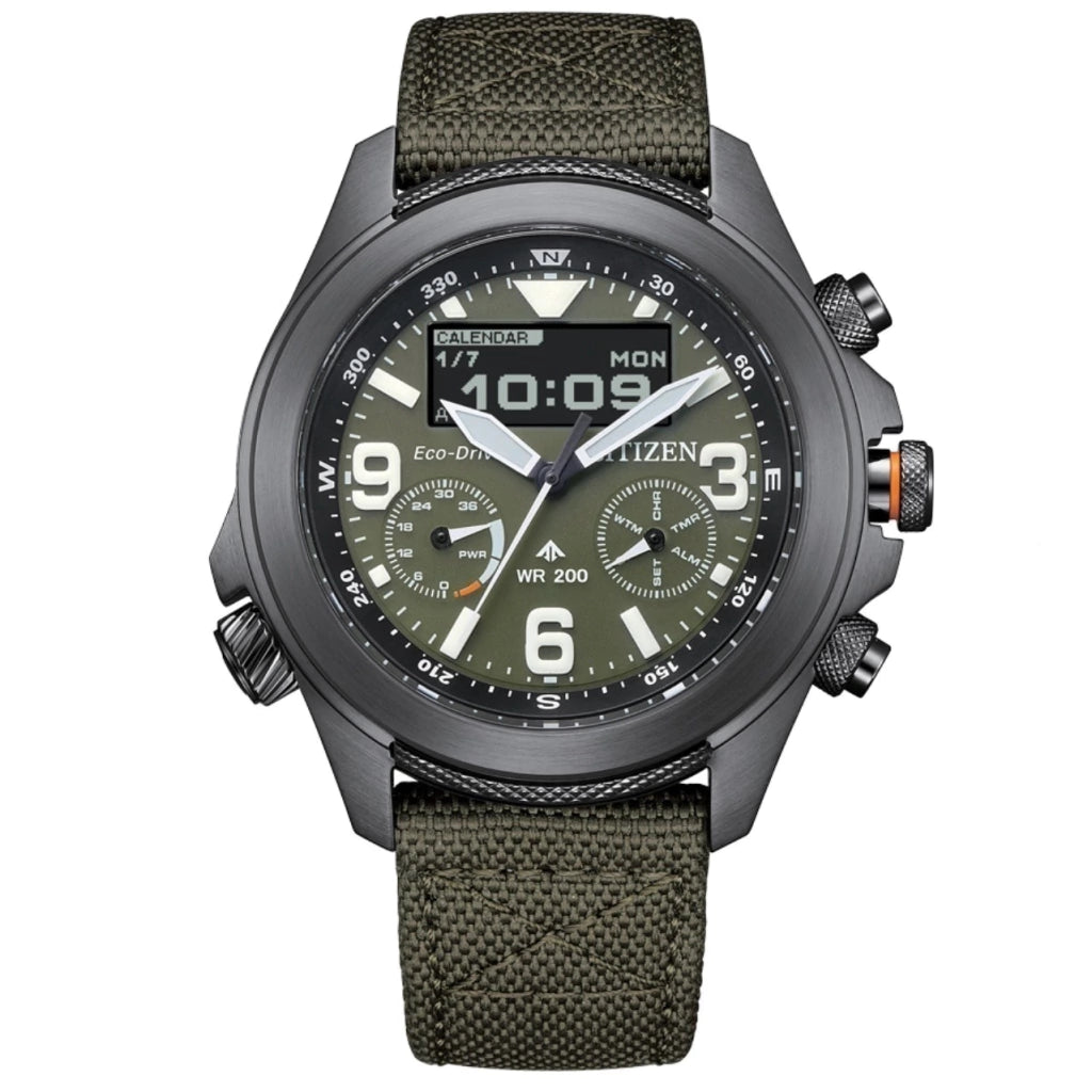 Citizen Eco-Drive Land Watch - JV1005-02w