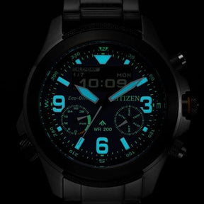 Relógio Citizen Eco Drive Land - JV1006-51l