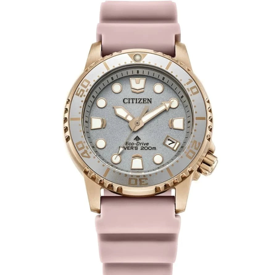 Relógio Citizen Feminino Aqualand Marine Eco Drive - EO2023-00A
