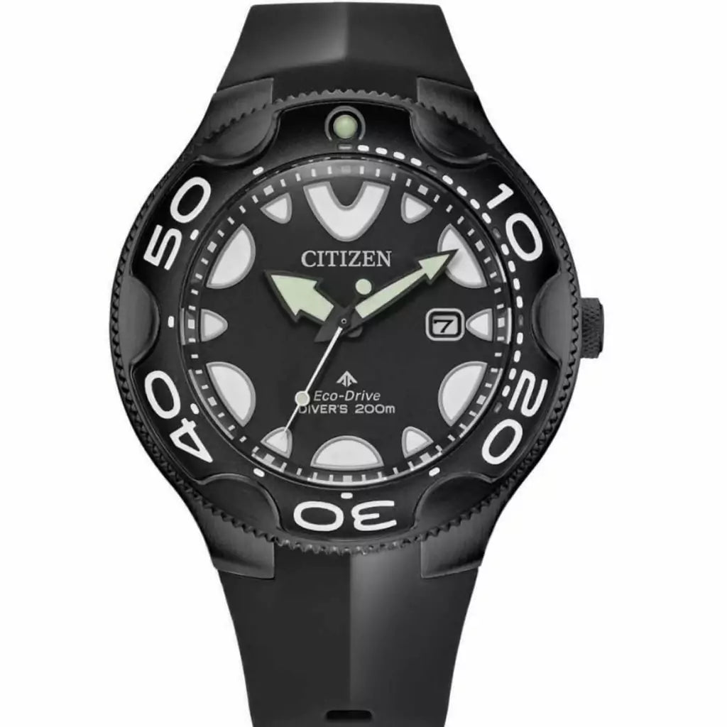 Relogio Citizen New Orca Full Black- BN0235-01E