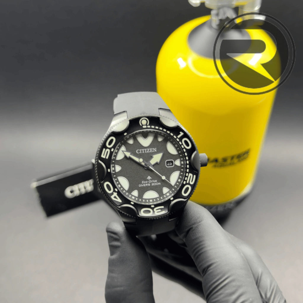 Relogio Citizen New Orca Full Black- BN0235-01E