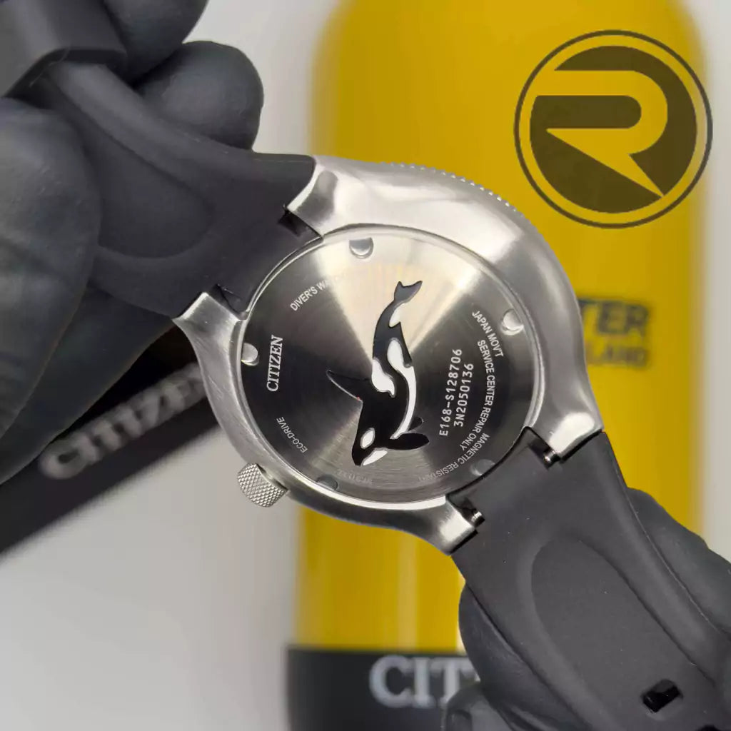 Relogio Citizen New Orca Preto - BN0230-04E