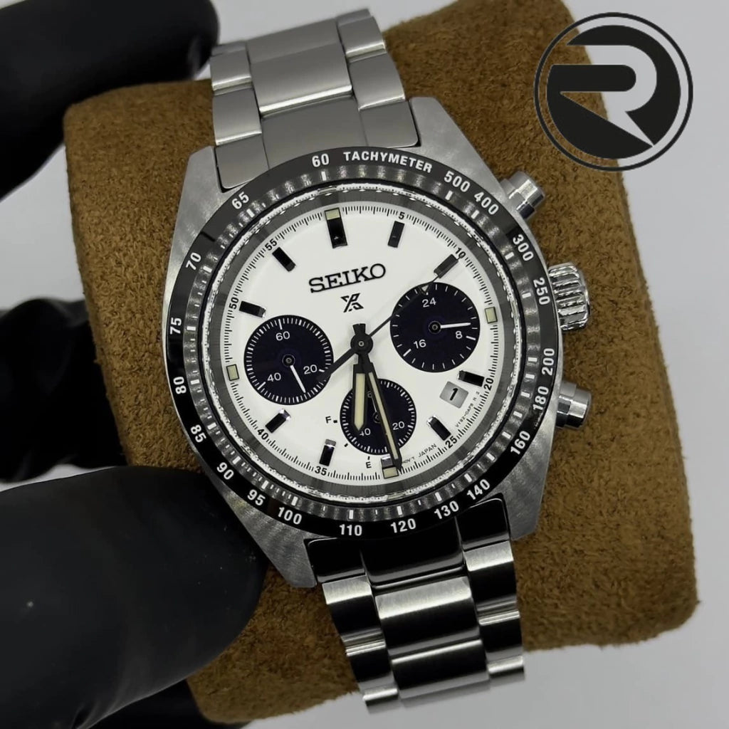 Relógio Seiko Prospex Speedtimer - SSC813P1 Cronógrafo Solar Panda