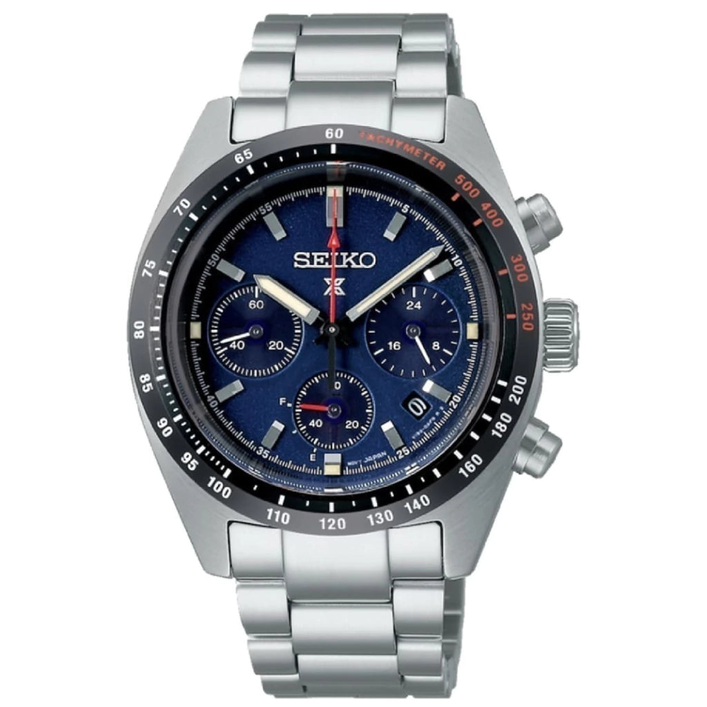 Relógio Seiko Prospex Speedtimer - SSC815P1 Cronógrafo Solar Azul