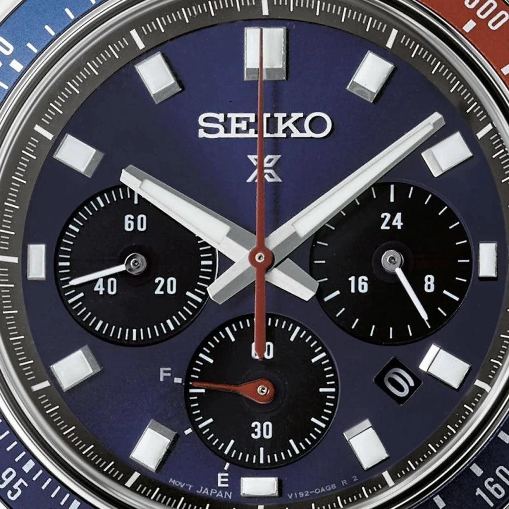 Relógio Seiko Prospex Speedtimer - SSC913P1 Cronógrafo Solar Pepsi