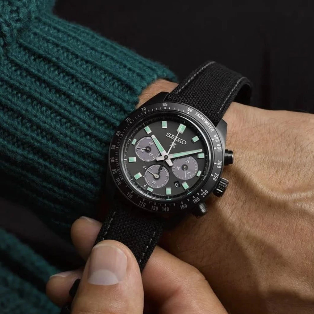 Relógio Seiko Prospex Speedtimer- SSC923P1 Cronógrafo Solar Black